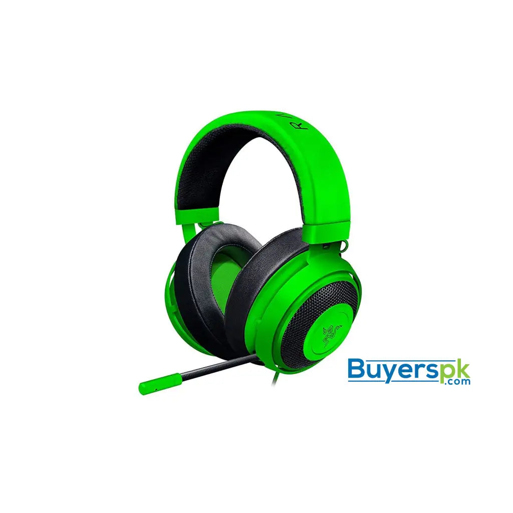 Razer Kraken Pro V2 - nalog Gaming Headset - Green - Oval Ear Cushions - Headset Razer Kraken Pro V2 - nalog Gaming Headset - Green - Oval Ear Cushions - Headset